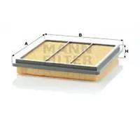 Filtro de aire Cartucho filtrante C 2332 MANN-FILTER para MITSUBISHI PAJERO II