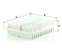 Filtro de aire Cartucho filtrante C 24 005 MANN-FILTER para TOYOTA COROLLA Sedán