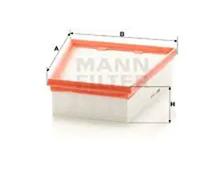 Filtro de aire Cartucho filtrante C 2439 MANN-FILTER para RENAULT MEGANE CC