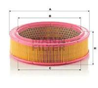 Filtro de aire Cartucho filtrante C 2443/1 MANN-FILTER para LADA MOSKVICH ZAZ