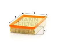 Filtro de aire Cartucho filtrante C 2448 MANN-FILTER para SUZUKI SWIFT III
