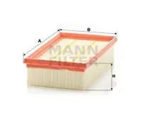 Filtro de aire Cartucho filtrante C 2485/2 MANN-FILTER para RENAULT NISSAN