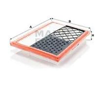 Filtro de aire Cartucho filtrante C 25 004 MANN-FILTER para MERCEDES-BENZ CLK