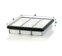 Filtro de aire Cartucho filtrante C 25 020 MANN-FILTER para MITSUBISHI PAJERO II