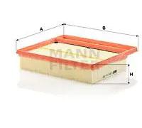 Filtro de aire MANN-FILTER C 25 110-2