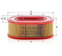 Filtro de aire MANN-FILTER C 25 124