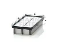 Filtro de aire Cartucho filtrante C 2519 MANN-FILTER para HYUNDAI GETZ