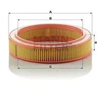 Filtro de aire Cartucho filtrante C 2534 MANN-FILTER para FORD FIESTA II