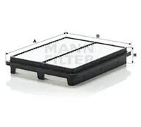 Filtro de aire Cartucho filtrante C 2537/1 MANN-FILTER para CHEVROLET DAEWOO