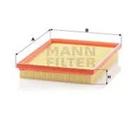 Filtro de aire Cartucho filtrante C 2569 MANN-FILTER para FIAT PALIO ALBEA