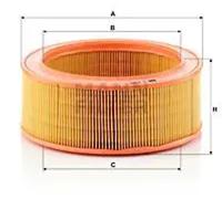 Filtro de aire Cartucho filtrante C 2582 MANN-FILTER para FORD METROCAB