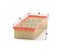 Filtro de aire Cartucho filtrante C 2584 MANN-FILTER para SMART MITSUBISHI