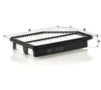Filtro de aire Cartucho filtrante C 26 021 MANN-FILTER para HONDA CR-V III