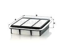 Filtro de aire Cartucho filtrante C 26 023 MANN-FILTER para MITSUBISHI GRANDIS