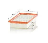 Filtro de aire Cartucho filtrante C 26 048 MANN-FILTER para KIA HYUNDAI