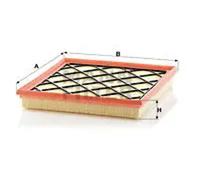Filtro de aire Cartucho filtrante C 26 106 MANN-FILTER para OPEL CHEVROLET