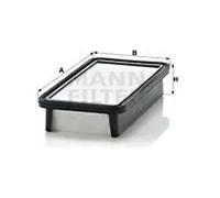 Filtro de aire Cartucho filtrante C 2628 MANN-FILTER para KIA HYUNDAI