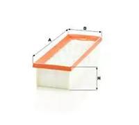 Filtro de aire Cartucho filtrante C 27 010 MANN-FILTER para DACIA RENAULT