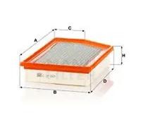 Filtro de aire Cartucho filtrante C 27 047 MANN-FILTER para JEEP CHEROKEE