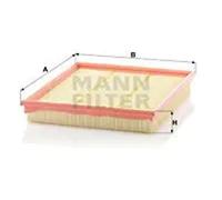 Filtro de aire Cartucho filtrante C 28 150 MANN-FILTER para JEEP NISSAN