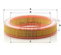 Filtro de aire Cartucho filtrante C 2846 MANN-FILTER para OPEL CORSA A TR
