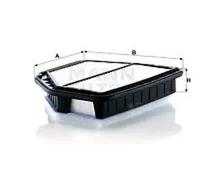 Filtro de aire Cartucho filtrante C 30 012 MANN-FILTER para OPEL CHEVROLET