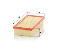 Filtro de aire Cartucho filtrante C 30 028 MANN-FILTER para MERCEDES-BENZ GLE