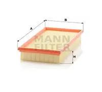 Filtro de aire Cartucho filtrante C 3093/1 MANN-FILTER para VW SEAT SKODA