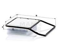 Filtro de aire Cartucho filtrante C 31 008 MANN-FILTER para DAIHATSU TERIOS