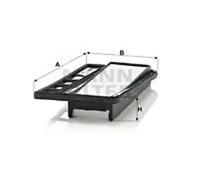 Filtro de aire Cartucho filtrante C 3118 MANN-FILTER para OPEL SUZUKI SUBARU