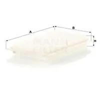 Filtro de aire Cartucho filtrante C 32 003 MANN-FILTER para TOYOTA LEXUS