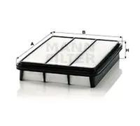 Filtro de aire Cartucho filtrante C 32 005 MANN-FILTER para TOYOTA