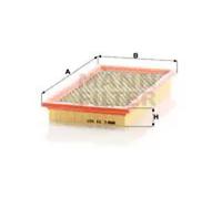 Filtro de aire Cartucho filtrante C 33 007 MANN-FILTER para JEEP DODGE