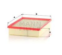 Filtro de aire Cartucho filtrante C 33 017 MANN-FILTER para TOYOTA