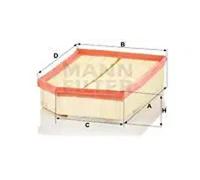 Filtro de aire MANN-FILTER C 33 194