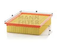 Filtro de aire Cartucho filtrante C 33 256 MANN-FILTER para MERCEDES-BENZ