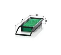 Filtro de aire Cartucho filtrante C 3324 MANN-FILTER para HONDA JAZZ II