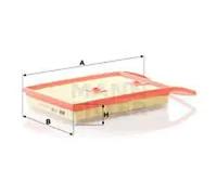 Filtro de aire Cartucho filtrante C 35 011 MANN-FILTER para VW AUDI SKODA SEAT