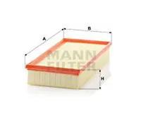 Filtro de aire Cartucho filtrante C 35 157 MANN-FILTER para VOLVO S40 I