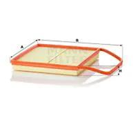 MANN-FILTER Filtro de aire para BMW: SÃ©rie 3, SÃ©rie 1, Z4 & ALPINA: B3 (Ref: C 36 004)