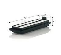 Filtro de aire Cartucho filtrante C 37 005 MANN-FILTER para HONDA ACCORD VII