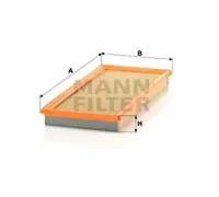 Filtro de aire Cartucho filtrante C 3747 MANN-FILTER para SUBARU IMPREZA Sedán