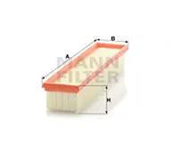 Filtro de aire Cartucho filtrante C 3875/1 MANN-FILTER para RENAULT NISSAN DACIA