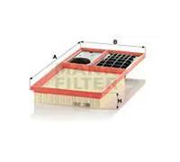 Filtro de aire Cartucho filtrante C 3880 MANN-FILTER para VW SEAT SKODA