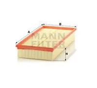 Filtro de aire Cartucho filtrante C 39 201 MANN-FILTER para LAND ROVER