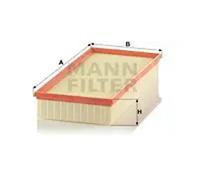 Filtro de aire Cartucho filtrante C 39 219 MANN-FILTER para PORSCHE VW AUDI