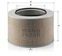 Filtro de aire Cartucho filtrante C 42 1404 MANN-FILTER para MERCEDES-BENZ AXOR