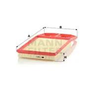 Filtro de aire Cartucho filtrante C 4287/1 MANN-FILTER para VW SEAT SKODA