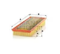 Filtro de aire Cartucho filtrante C 48 183 MANN-FILTER para MERCEDES-BENZ PUCH