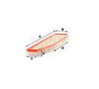 Filtro de aire Cartucho filtrante C 68 001 MANN-FILTER para BMW X3